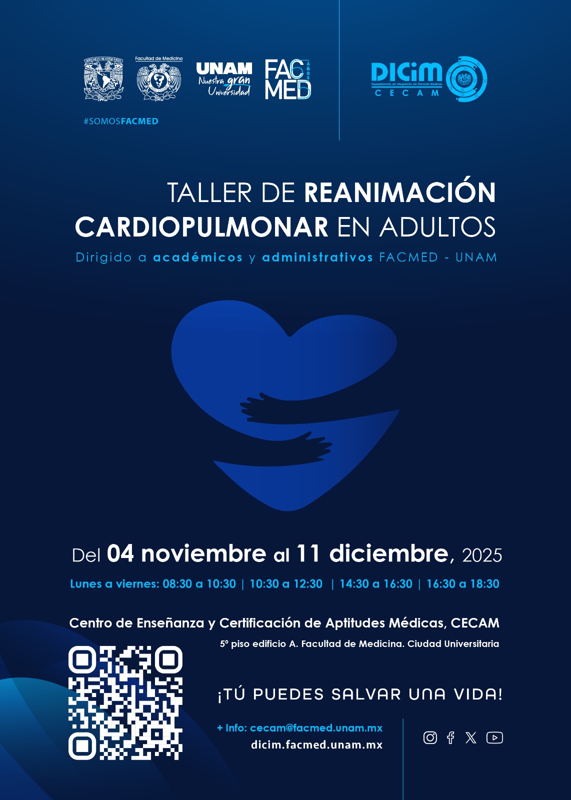Taller de reanimación cardiopulmonar en adultos